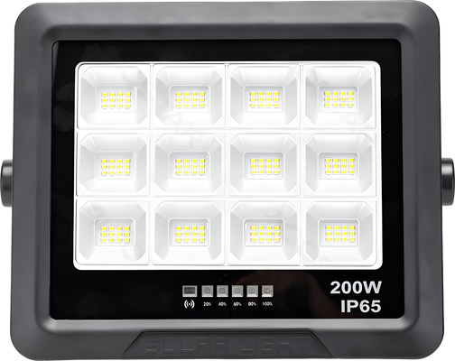 Foco LED con Panel Solar 200w 6500k