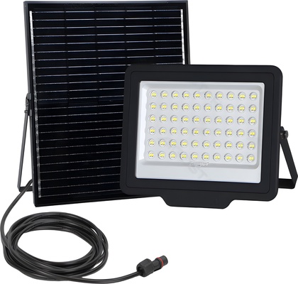 Foco LED con Panel Solar 200w 6500k