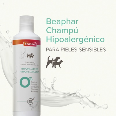 Champu Hipoalergenico Perros y Gatos Beaphar 250 ml