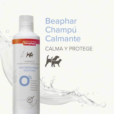 Champu Calmante Perros y Gatos Beaphar 250 ml