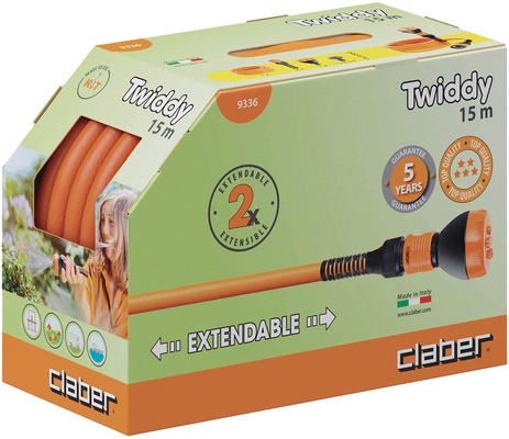 Manguera Extensible Claber Twiddy 25 Metros