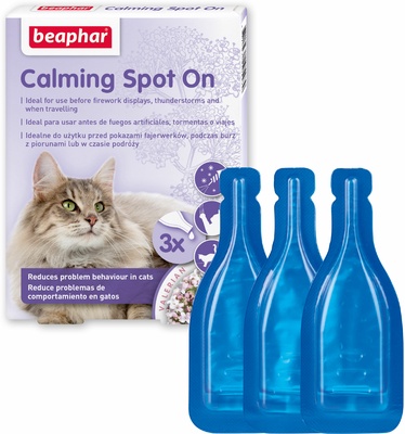Beaphar Calming Spot On Pipetas Calmantes Gatos 3x0,4ml