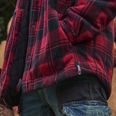 Chaqueta Sobrecamisa Willow Rojo U-Power Talla L