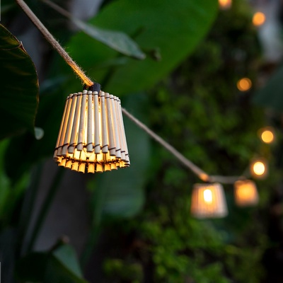Guirnalda Luces Solar Okinawa con Cable