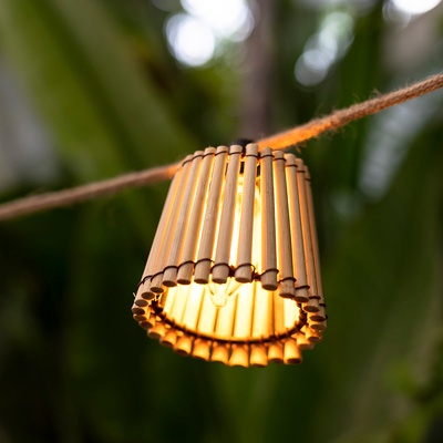 Guirnalda Luces Solar Okinawa con Cable