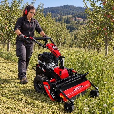 Desbrozadora de martillos Amura Thor 700 � 302 cc � 69 cm � arranque el�ctrico