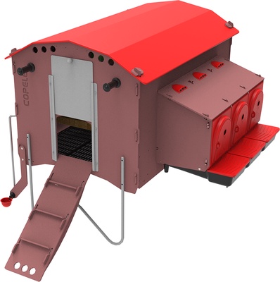 Gallinero movil Red Roof grande 75x120 L Gallinero movil Red Roof grande 75x120 L