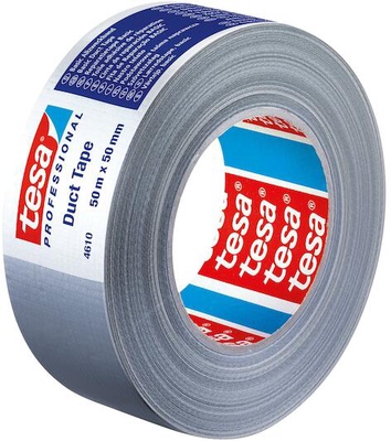 Cinta Americana Tesa Gris Basic 50mm 50 Metros Cinta Americana Tesa Gris Basic 50mm 50 Metros