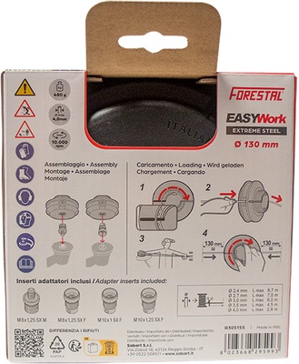 Cabezal desbrozadora Semiautomatico Forestal carga rapida Easy Work