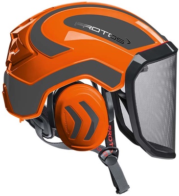 Casco Protos Integral Arborist Naranja/Gris