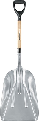 Pala Aluminio con Pu�o de Anilla - 35x65 cm