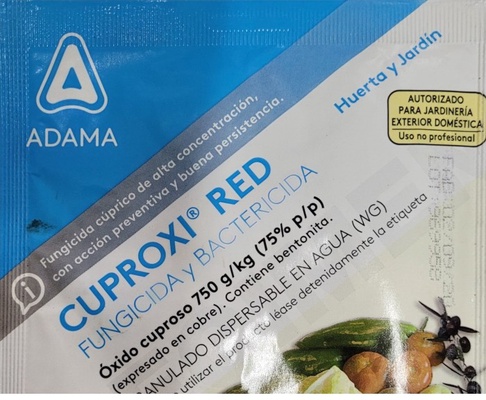 Fungicida Bactericida Cuproxi Red 25 gr