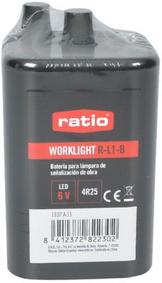 Bateria para Lampara Se�alizacion Obra Ratio R-L1
