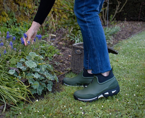 Chanclo Rouchette Clean Lady Kaki Talla 41