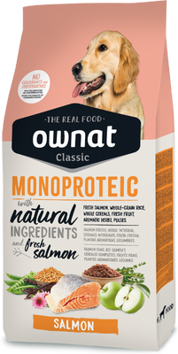 Pienso Perros Ownat Classic Monoproteico Salmon 12 Kg