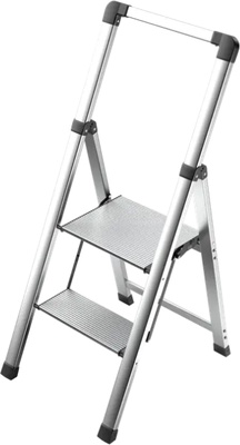 Taburete Aluminio 2 Pelda�os Aluzen Svelt