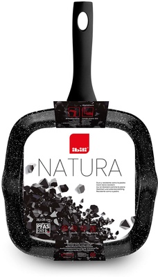 Grill Liso Natura Ibili 26x26 cm