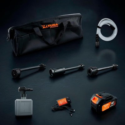 Hidrolimpiadora a Bater�a Altuna AH01 | Kit Compacto con Bater�a 4ah y Cargador