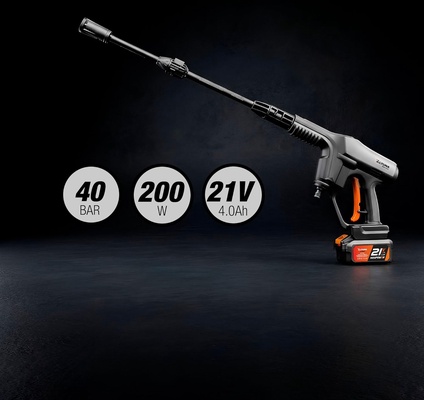 Hidrolimpiadora a Bater�a Altuna AH01 | Kit Compacto con Bater�a 4ah y Cargador