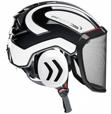 Casco Protos Integral Arborist Negro/Blanco