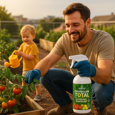 Proteccion Total Jabon Potasico + Aceite de Neem Plantas 5 Litros