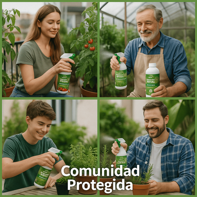 Proteccion Total Jabon Potasico + Aceite de Neem Plantas 5 Litros