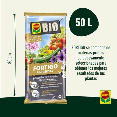 Sustrato Compo Fortigo Universal 50 Litros