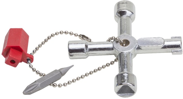Llave Cabinas Agua, Gas, Electricidad