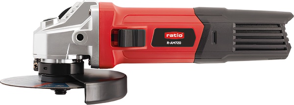 Amoladora angular Ratio R-AM720 720 W para discos de 115 mm