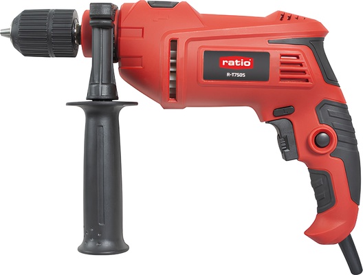Taladro percutor Ratio R-T750S 750 W con portabrocas de 13 mm