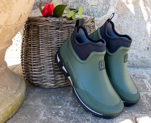 Chanclo Rouchette Clean Lady Kaki