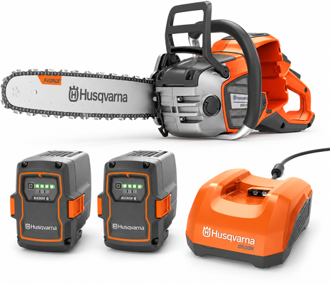 Kit motosierra Husqvarna 550i XP 38 cm + 2 baterías B330X 9 Ah + cargador C500X Kit motosierra Husqvarna 550i XP 38 cm + 2 baterías B330X 9 Ah + cargador C500X