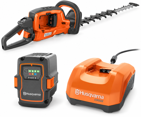 Kit cortasetos Husqvarna 522iHD75 75 cm + bater�a 40-B140X 4 Ah y cargador 40-C500X