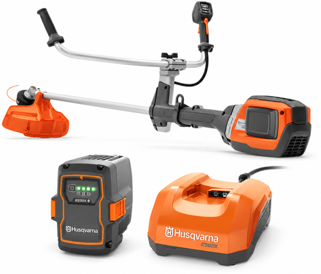 Pack desbrozadora Husqvarna 535iRX + bater�a 40-B330X 9 Ah y cargador r�pido C500X