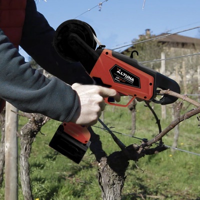 Kit atadora Altuna AB02-AT + portabobina 200 m + 2 bater�as y cargador