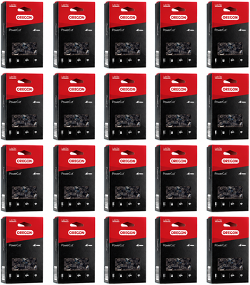 Pack 20 cadenas de motosierra Oregon PowerCut 73LPX 68 eslabones · 3/8 · 1,5 mm Pack 20 cadenas de motosierra Oregon PowerCut 73LPX 68 eslabones · 3/8 · 1,5 mm