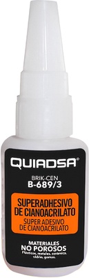 Adhesivo de Cianoacrilato Quiadsa B-689/3 Tarro de 20 g