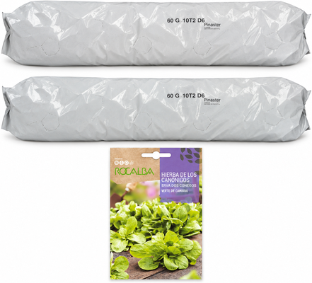 Pack hojas con can�nigos: 2 sacos + 2 sobres | Gama de 2, 4 y 8