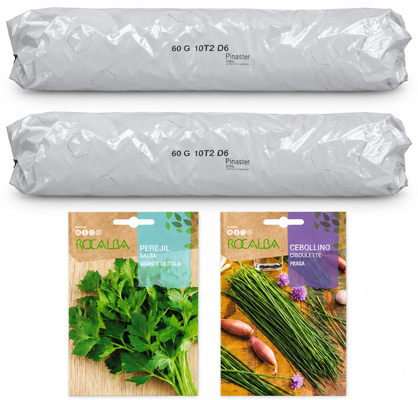Pack arom�ticas: 2 sacos + 2 sobres | Gama de 2, 4 y 8