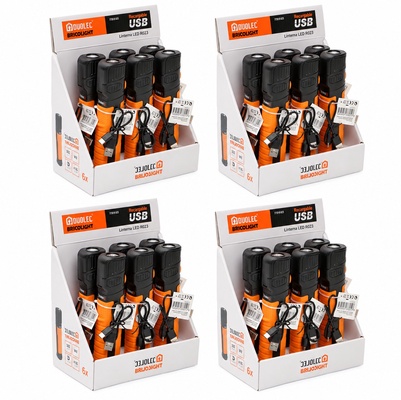 Caja completa linternas Duolec R023 � 24 unidades