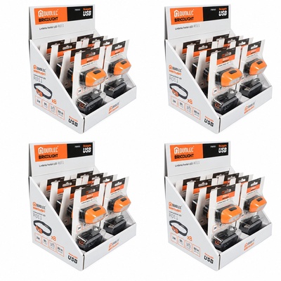 Caja completa linternas Duolec R011 � 32 unidades