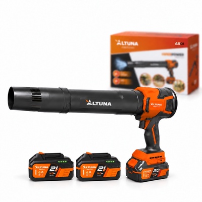 Pack soplador Altuna AS01 21 V con 3 baterías de 4 Ah y cargador Pack soplador Altuna AS01 21 V con 3 baterías de 4 Ah y cargador
