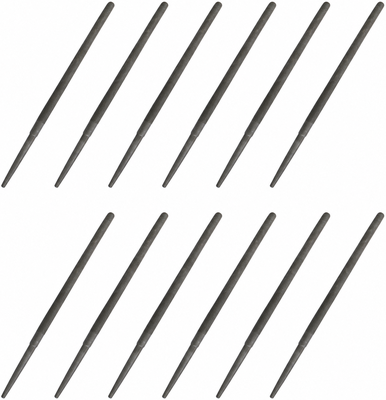 Limas redondas Husqvarna 4,8 mm para motosierra - Caja de 12 unidades