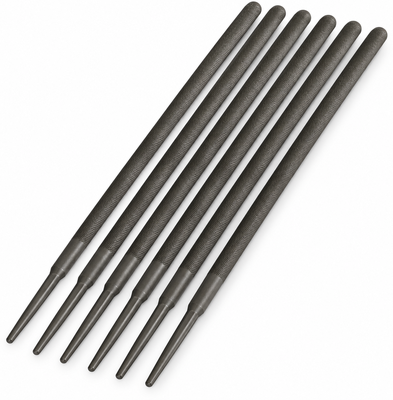Limas redondas Husqvarna 5,5 mm para motosierra - Pack de 6 unidades