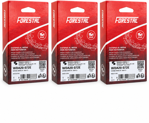 Pack 3 cadenas de motosierra Forestal Widia WDA20 .325