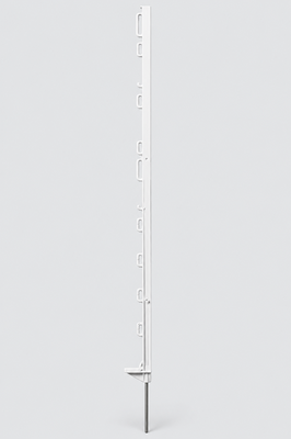Poste Pastor Plastico Blanco 105 cm Horizont - Unidad y packs de 10 y 50