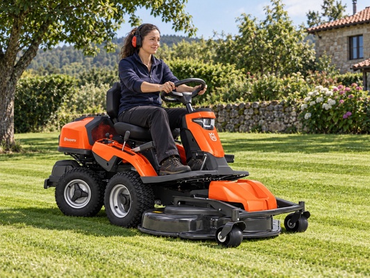 Pack Rider Husqvarna R 316TX + unidad de corte Combi 94 cm