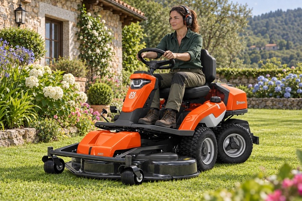 Pack Rider Husqvarna R 316TX AWD + unidad de corte Combi 94 cm