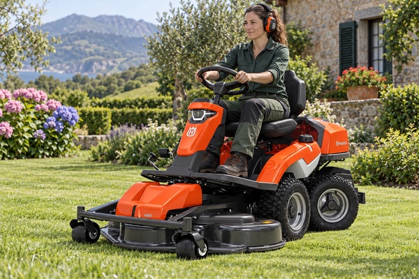 Pack Rider Husqvarna R 316TX AWD + unidad de corte Combi 103 cm